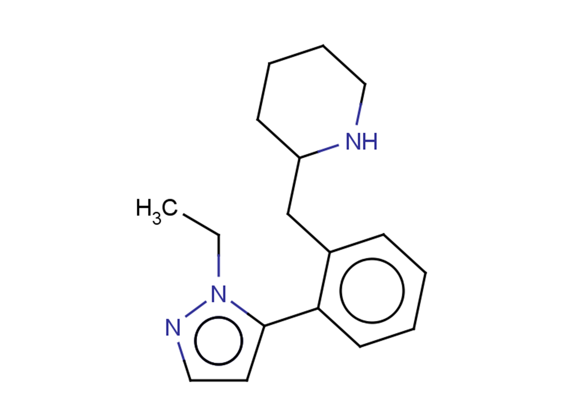 2-{[2-(1-ethyl-1H-pyrazol-5-yl)phenyl]methyl}piperidine