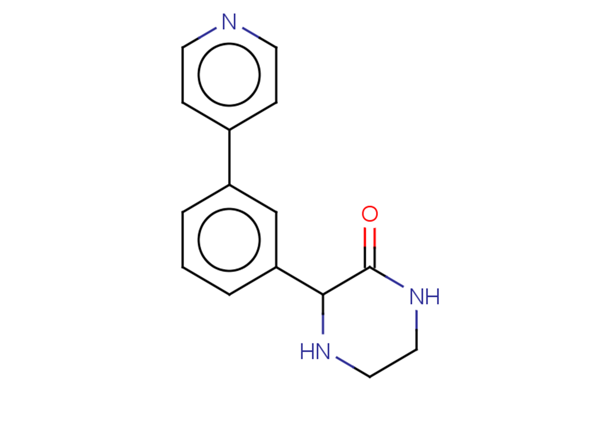 3-[3-(pyridin-4-yl)phenyl]piperazin-2-one
