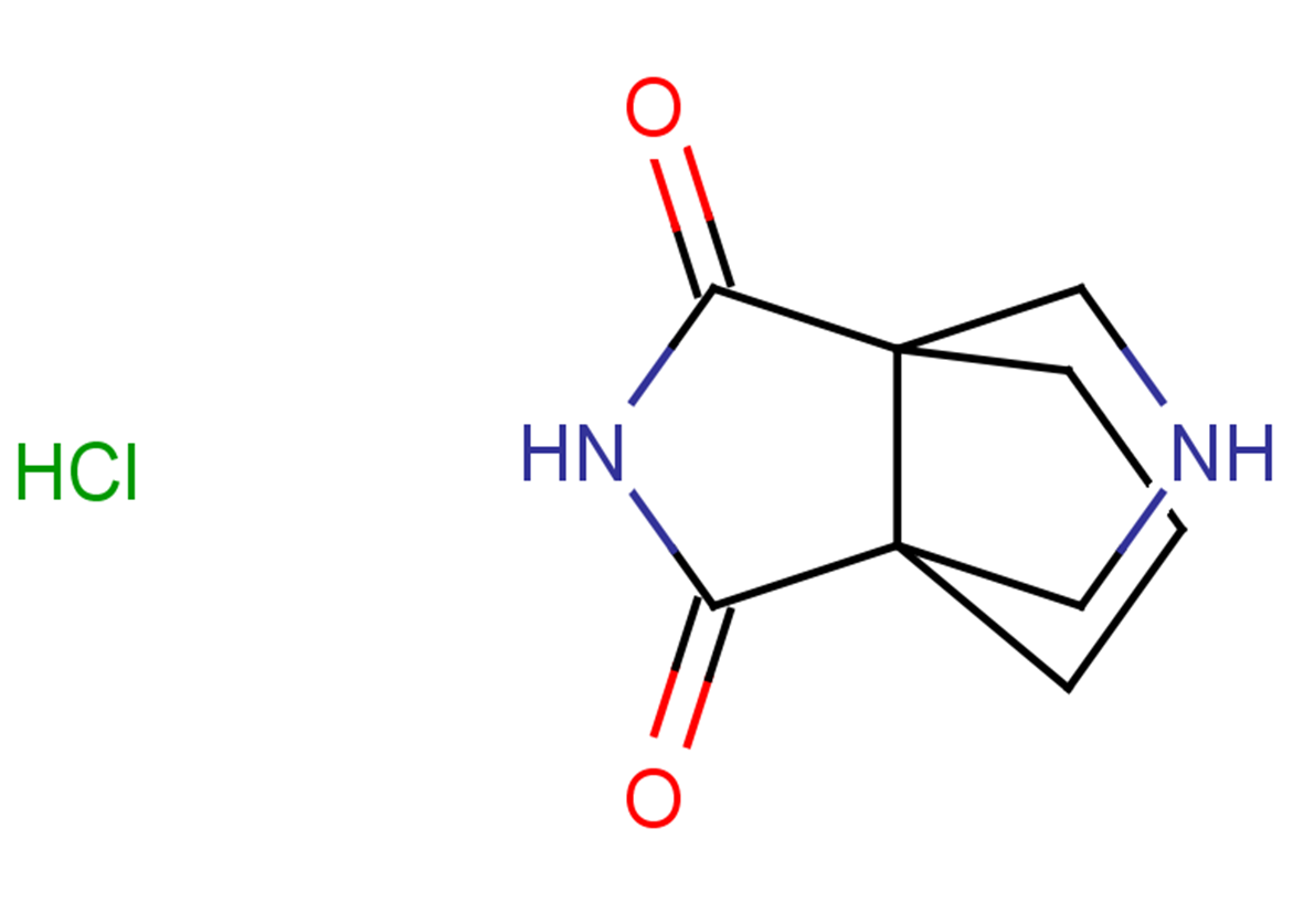 3,7-diazatricyclo[3.3.3.0,1,5]undecane-2,4-dione hydrochloride