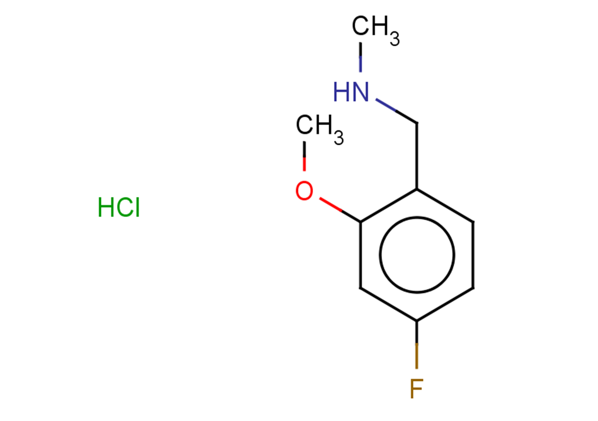 [(4-fluoro-2-methoxyphenyl)methyl](methyl)amine hydrochloride
