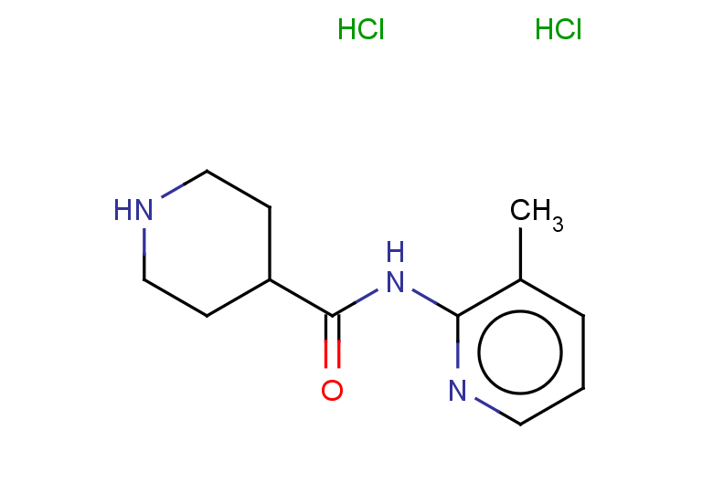 N-(3-methylpyridin-2-yl)piperidine-4-carboxamide dihydrochloride