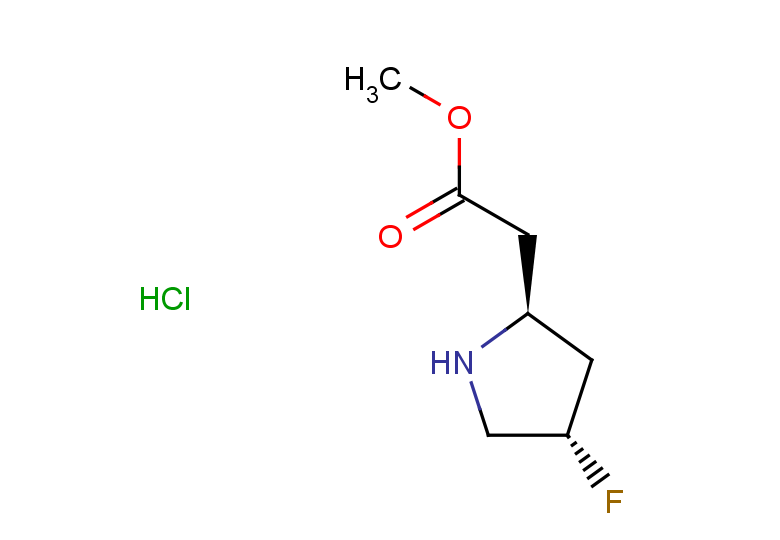 methyl 2-[(2S,4S)-4-fluoropyrrolidin-2-yl]acetate hydrochloride