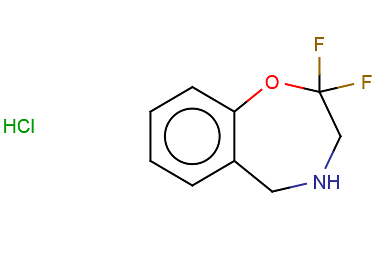 2,2-difluoro-2,3,4,5-tetrahydro-1,4-benzoxazepine hydrochloride