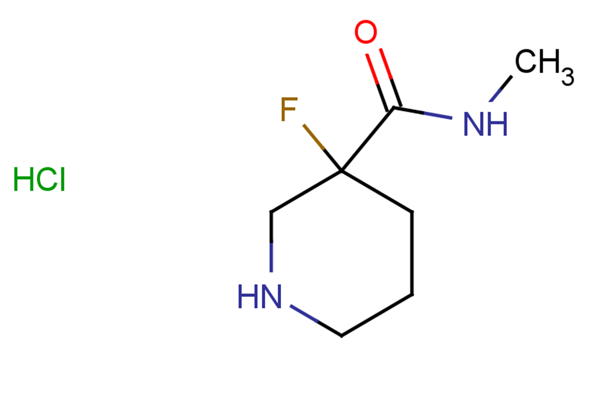 3-fluoro-N-methylpiperidine-3-carboxamide hydrochloride