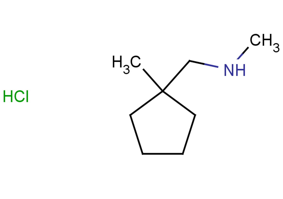 methyl[(1-methylcyclopentyl)methyl]amine hydrochloride