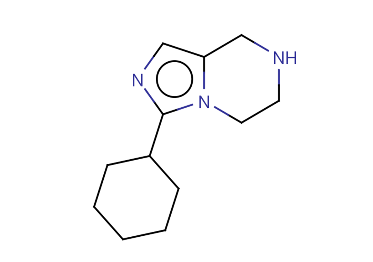 3-cyclohexyl-5H,6H,7H,8H-imidazo[1,5-a]pyrazine