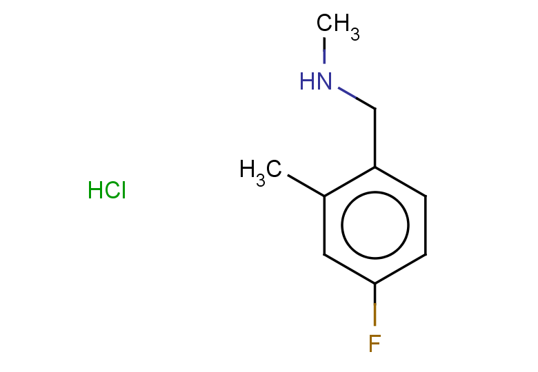 [(4-fluoro-2-methylphenyl)methyl](methyl)amine hydrochloride