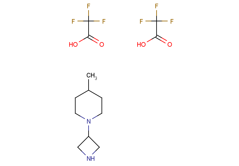 1-(azetidin-3-yl)-4-methylpiperidine, bis(trifluoroacetic acid)