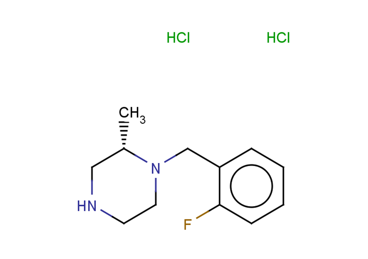 (2S)-1-[(2-fluorophenyl)methyl]-2-methylpiperazine dihydrochloride