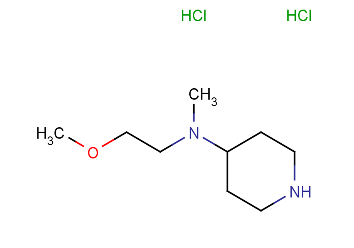 N-(2-methoxyethyl)-N-methylpiperidin-4-amine dihydrochloride