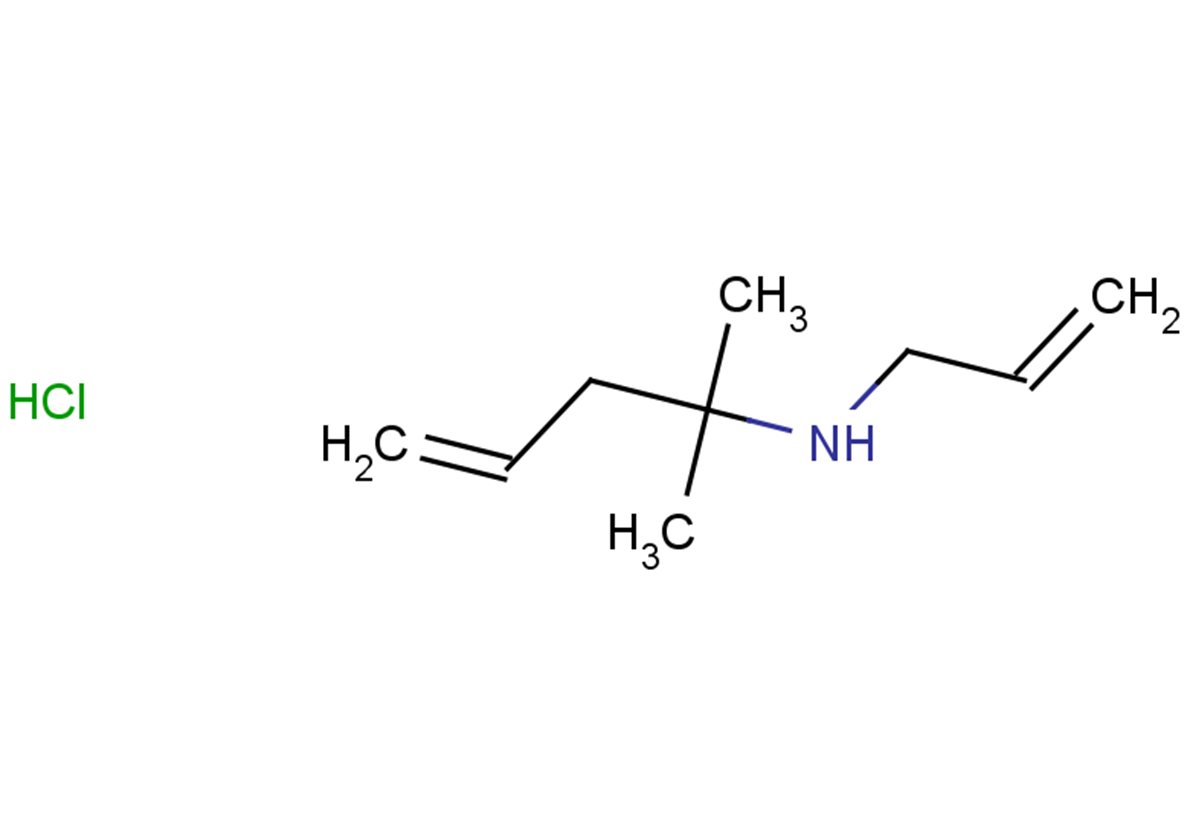 (2-methylpent-4-en-2-yl)(prop-2-en-1-yl)amine hydrochloride