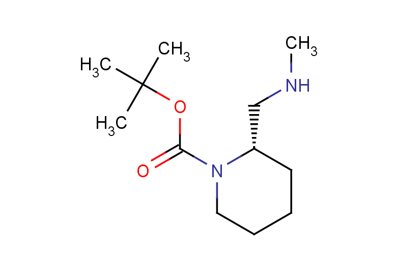 tert-butyl (2S)-2-[(methylamino)methyl]piperidine-1-carboxylate