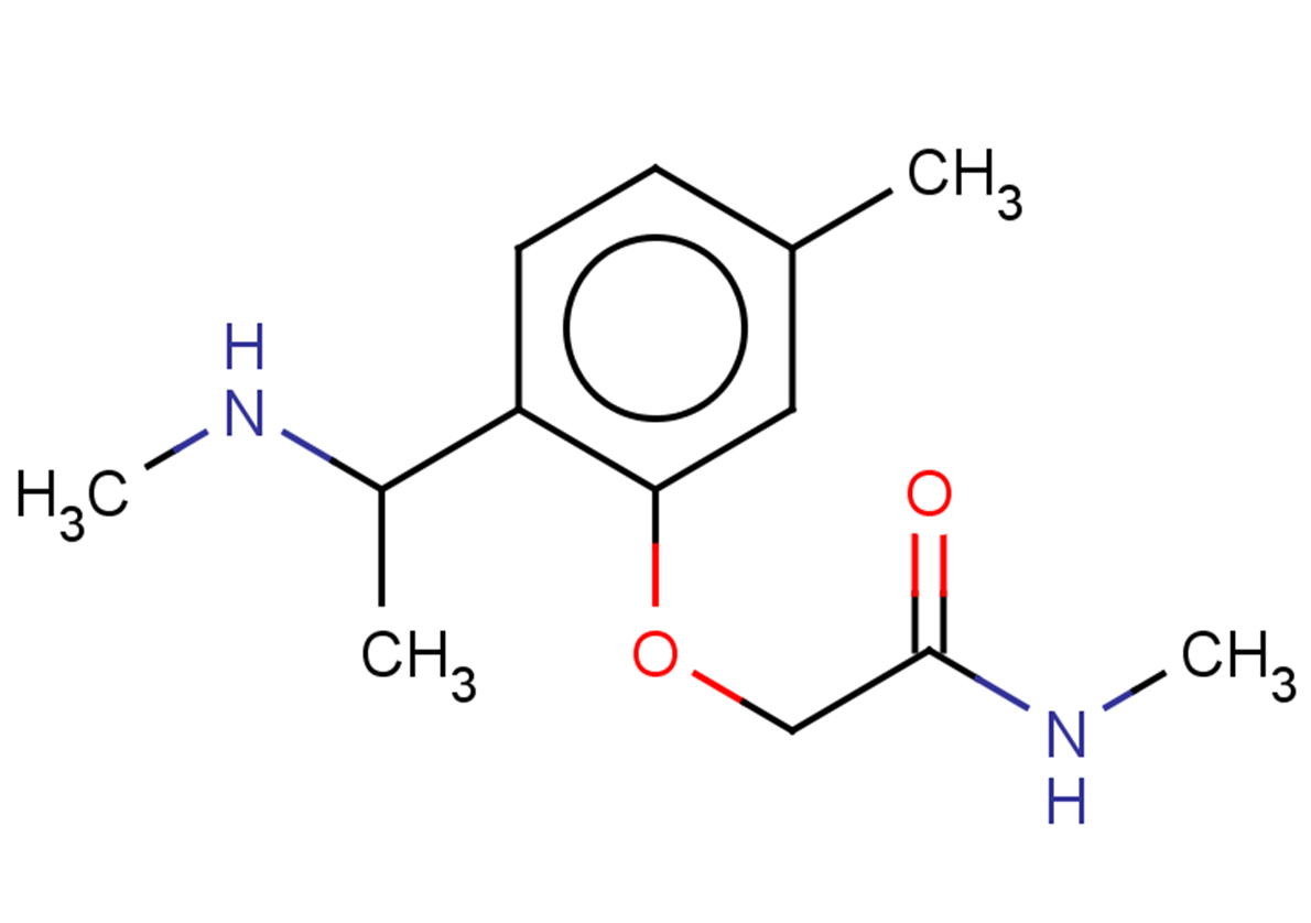N-methyl-2-{5-methyl-2-[1-(methylamino)ethyl]phenoxy}acetamide