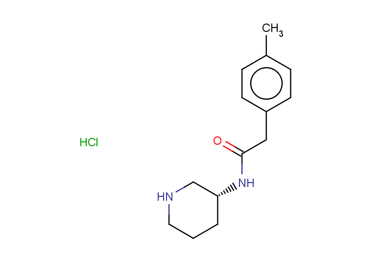 2-(4-methylphenyl)-N-[(3R)-piperidin-3-yl]acetamide hydrochloride