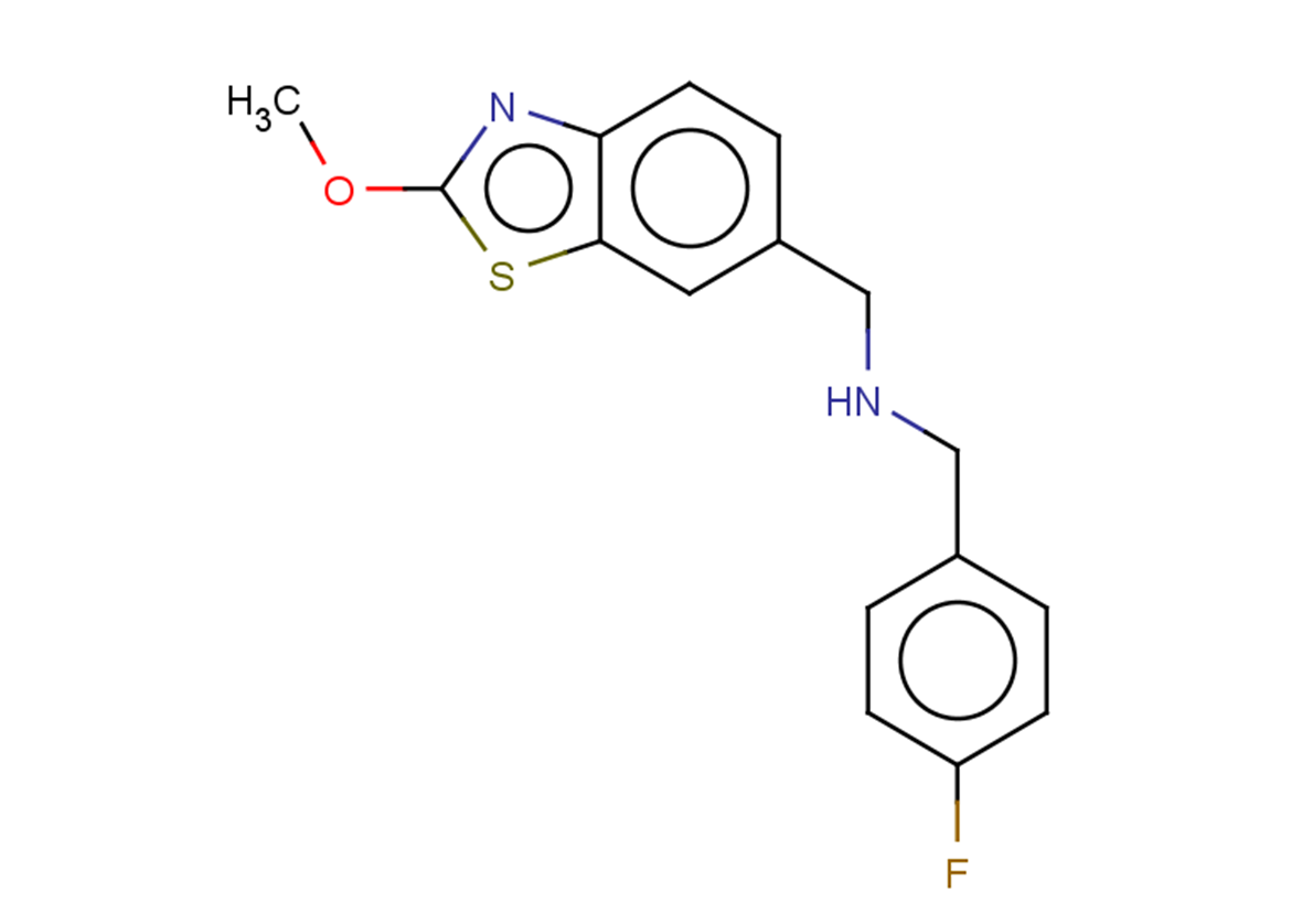 [(4-fluorophenyl)methyl][(2-methoxy-1,3-benzothiazol-6-yl)methyl]amine
