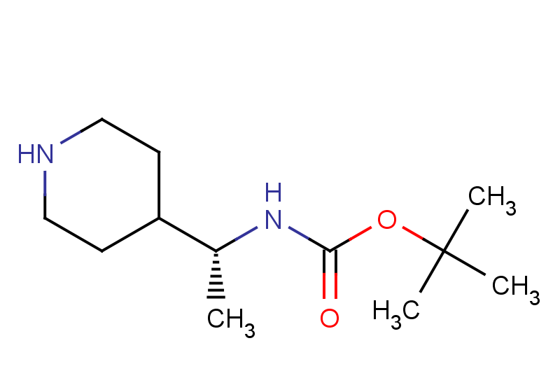 tert-butyl N-[(1R)-1-(piperidin-4-yl)ethyl]carbamate