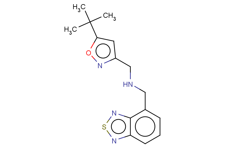 [(2,1,3-benzothiadiazol-4-yl)methyl][(5-tert-butyl-1,2-oxazol-3-yl)methyl]amine