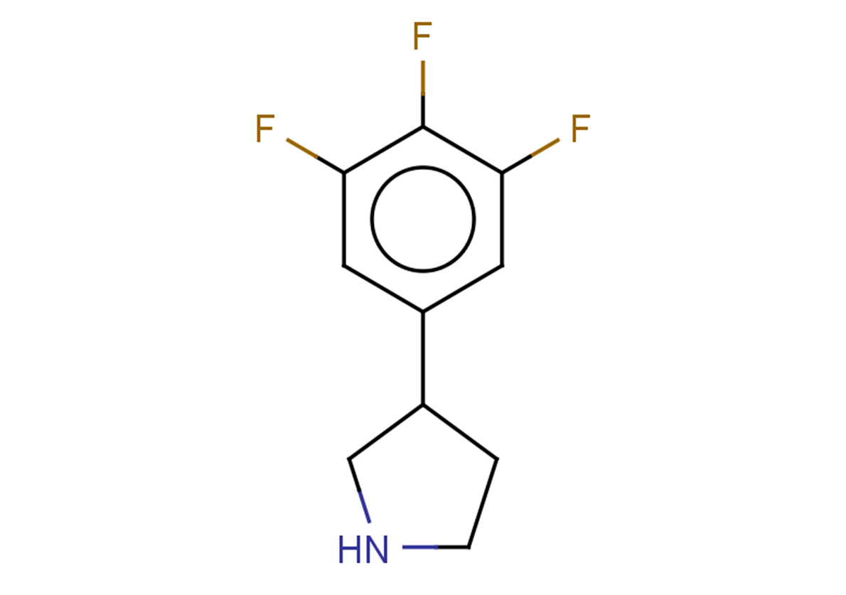 3-(3,4,5-trifluorophenyl)pyrrolidine