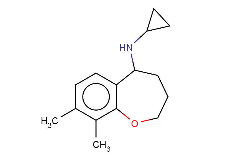 N-cyclopropyl-8,9-dimethyl-2,3,4,5-tetrahydro-1-benzoxepin-5-amine
