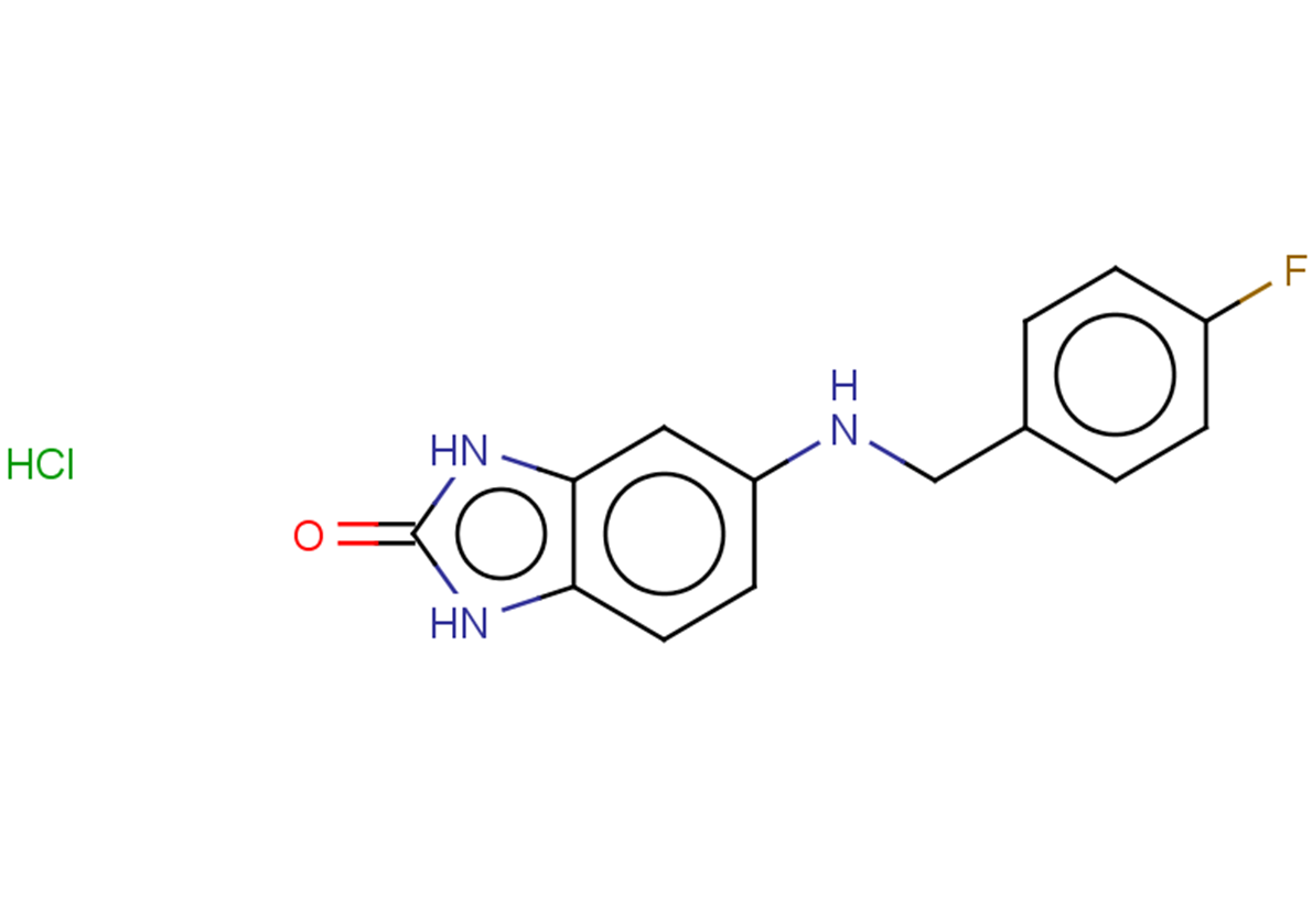 5-{[(4-fluorophenyl)methyl]amino}-2,3-dihydro-1H-1,3-benzodiazol-2-one hydrochloride