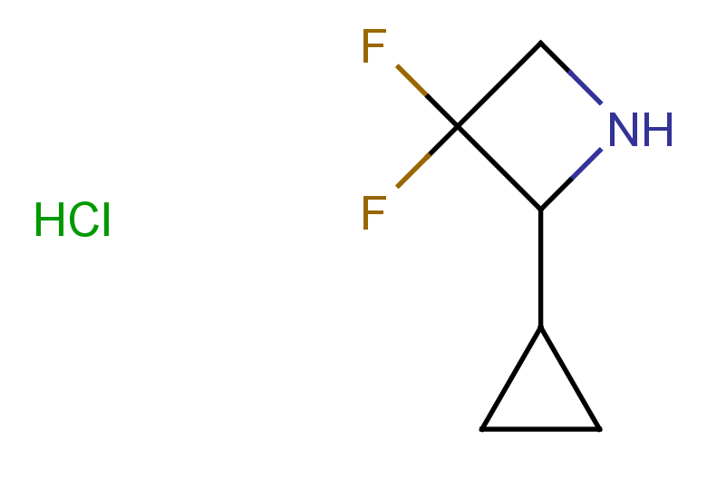2-cyclopropyl-3,3-difluoroazetidine hydrochloride