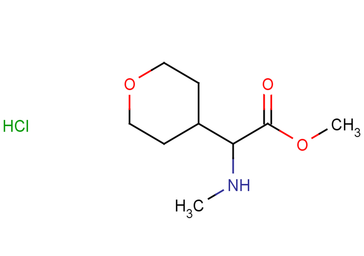 methyl 2-(methylamino)-2-(oxan-4-yl)acetate hydrochloride