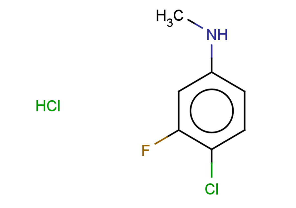 4-chloro-3-fluoro-N-methylaniline hydrochloride