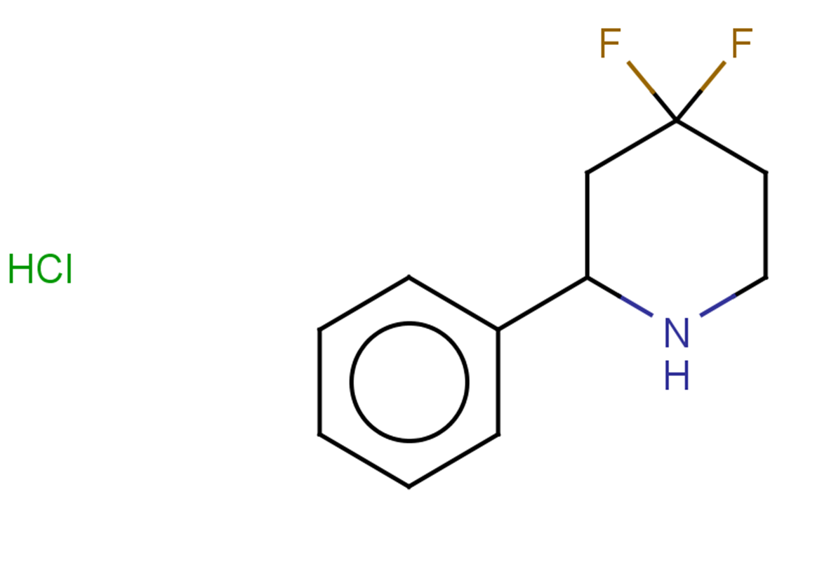 4,4-difluoro-2-phenylpiperidine hydrochloride