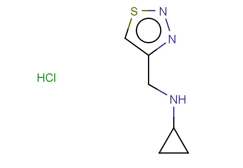 N-[(1,2,3-thiadiazol-4-yl)methyl]cyclopropanamine hydrochloride