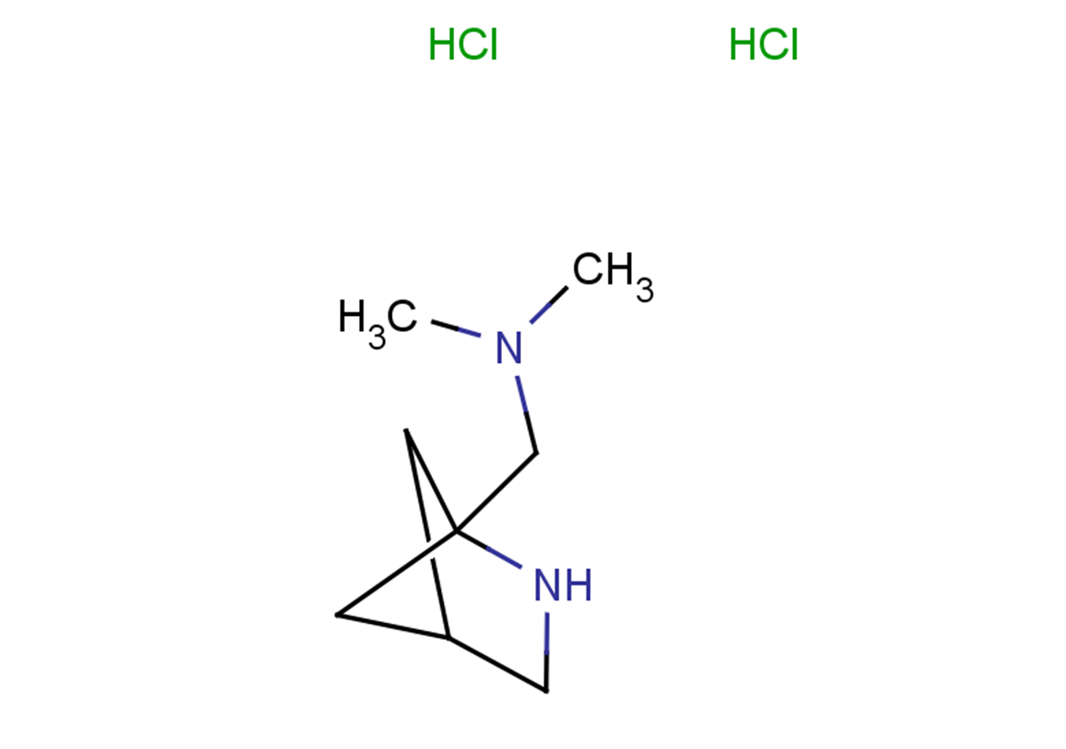 ({2-azabicyclo[2.1.1]hexan-1-yl}methyl)dimethylamine dihydrochloride