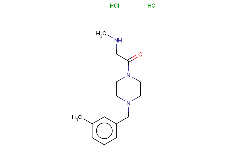 2-(methylamino)-1-{4-[(3-methylphenyl)methyl]piperazin-1-yl}ethan-1-one dihydrochloride
