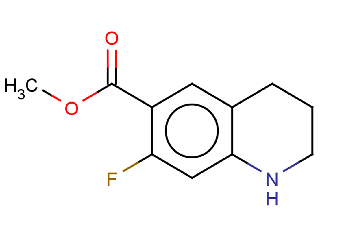 methyl 7-fluoro-1,2,3,4-tetrahydroquinoline-6-carboxylate