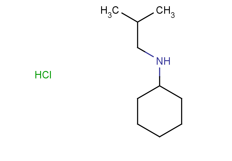 N-(2-methylpropyl)cyclohexanamine hydrochloride
