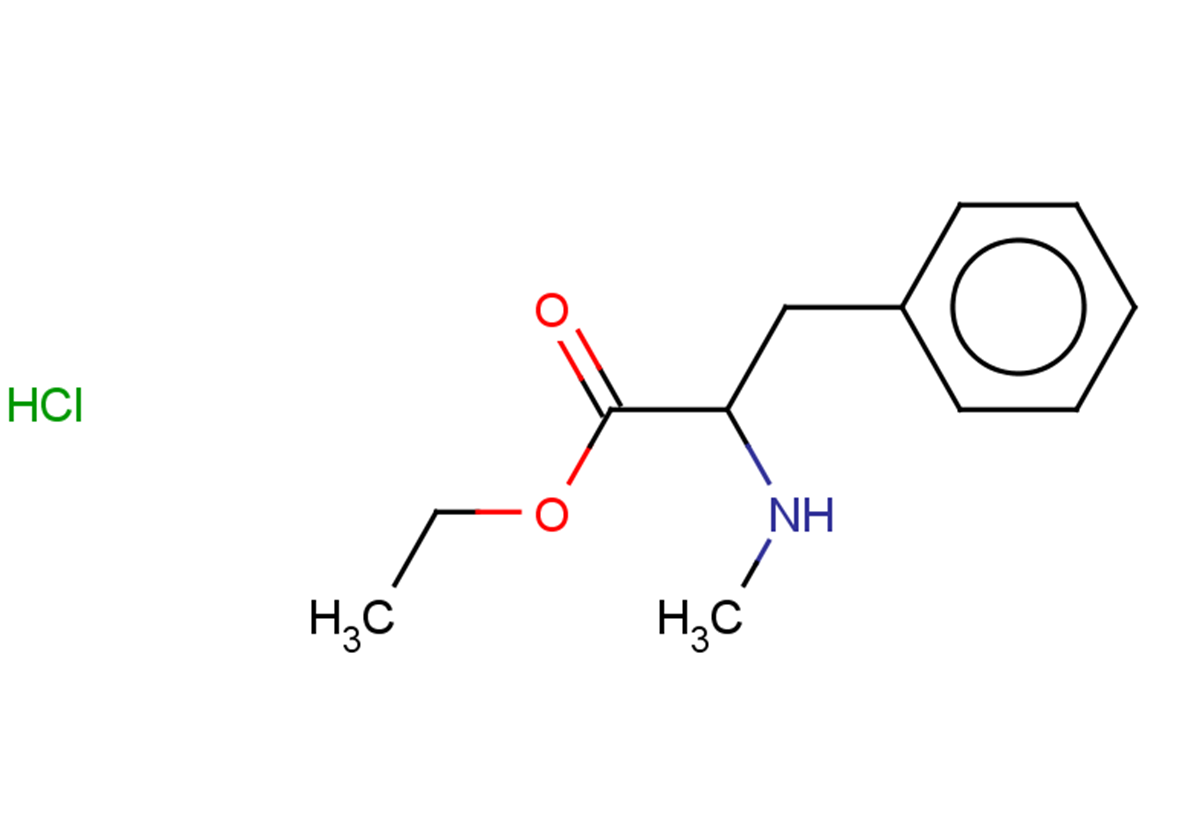 ethyl 2-(methylamino)-3-phenylpropanoate hydrochloride