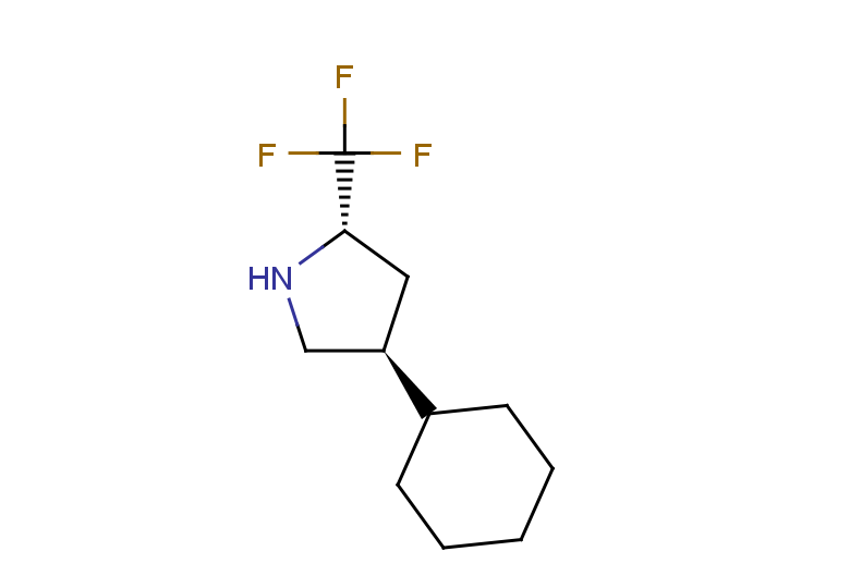 (2S,4S)-4-cyclohexyl-2-(trifluoromethyl)pyrrolidine