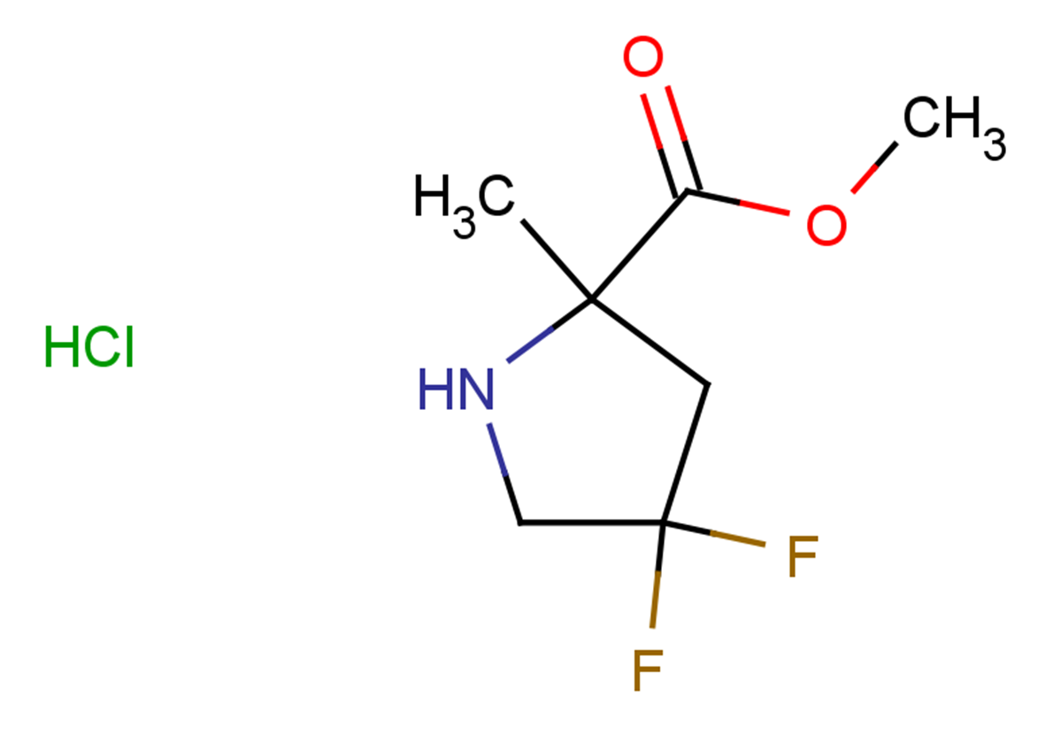 methyl 4,4-difluoro-2-methylpyrrolidine-2-carboxylate hydrochloride