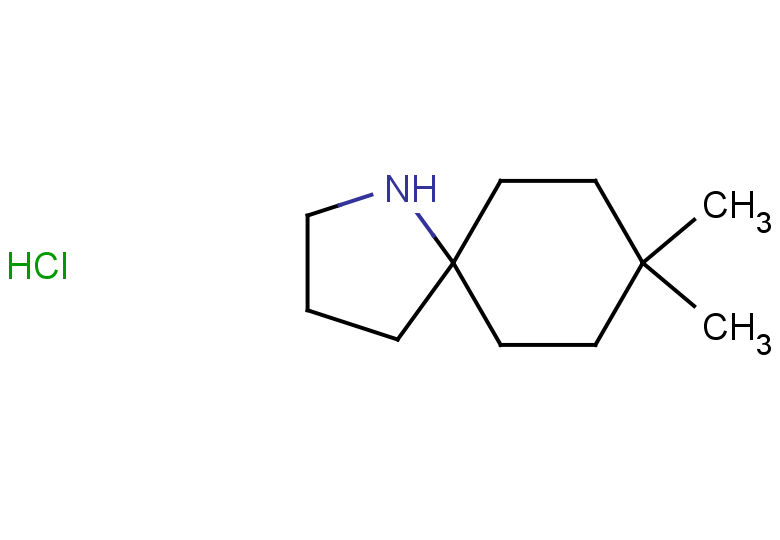 8,8-dimethyl-1-azaspiro[4.5]decane hydrochloride