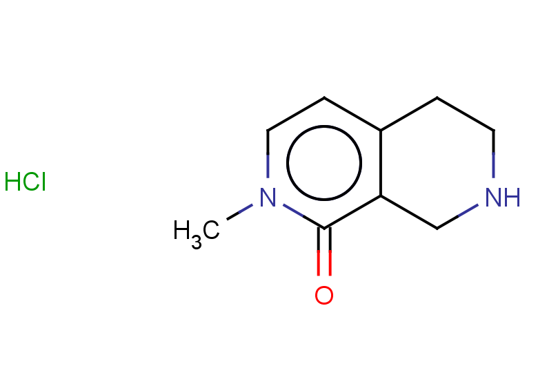 2-methyl-1,2,5,6,7,8-hexahydro-2,7-naphthyridin-1-one hydrochloride