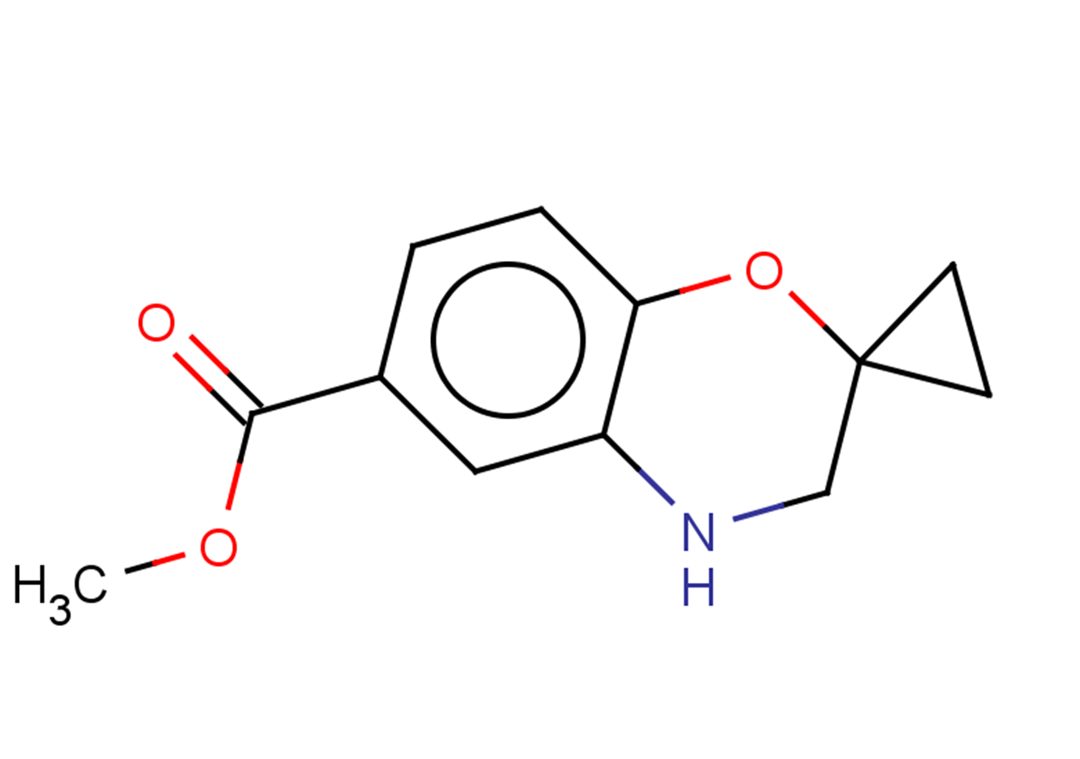 methyl 3,4-dihydrospiro[1,4-benzoxazine-2,1'-cyclopropane]-6-carboxylate