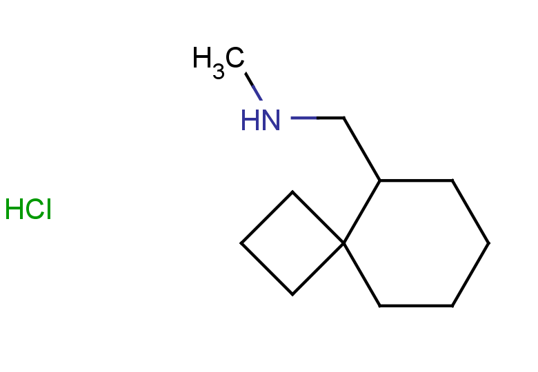 methyl({spiro[3.5]nonan-5-yl}methyl)amine hydrochloride