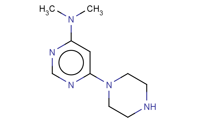 N,N-DIMETHYL-6-(PIPERAZIN-1-YL)PYRIMIDIN-4-AMINE