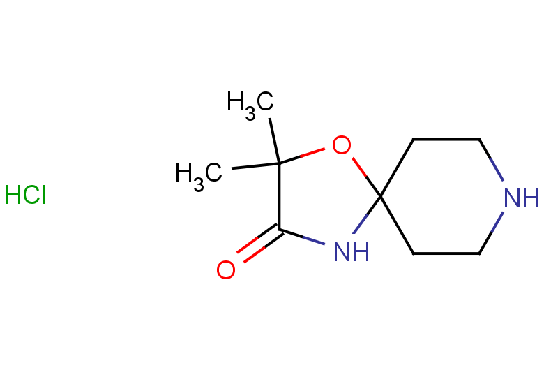 2,2-dimethyl-1-oxa-4,8-diazaspiro[4.5]decan-3-one hydrochloride