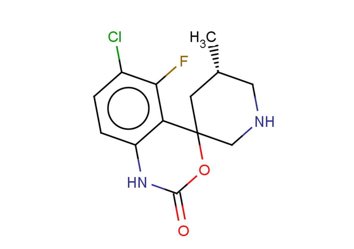 (5'S)-6-chloro-5-fluoro-5'-methyl-1,2-dihydrospiro[3,1-benzoxazine-4,3'-piperidine]-2-one