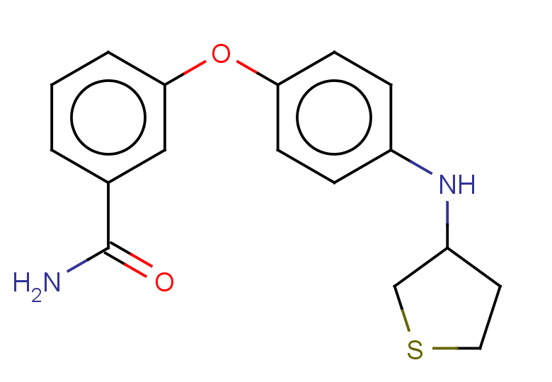 3-{4-[(thiolan-3-yl)amino]phenoxy}benzamide