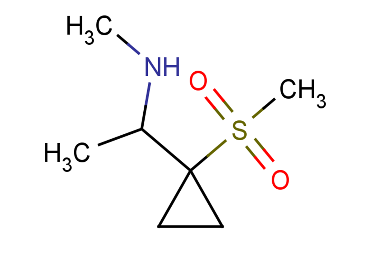[1-(1-methanesulfonylcyclopropyl)ethyl](methyl)amine