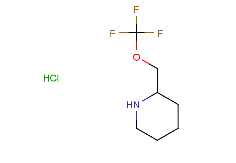 2-[(trifluoromethoxy)methyl]piperidine hydrochloride