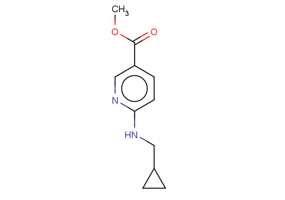 methyl 6-[(cyclopropylmethyl)amino]pyridine-3-carboxylate