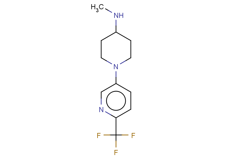 N-methyl-1-[6-(trifluoromethyl)pyridin-3-yl]piperidin-4-amine