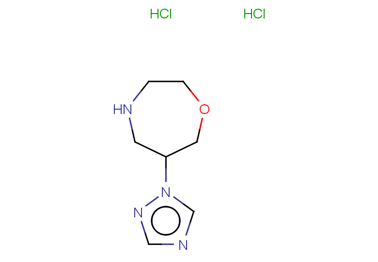 6-(1H-1,2,4-triazol-1-yl)-1,4-oxazepane dihydrochloride