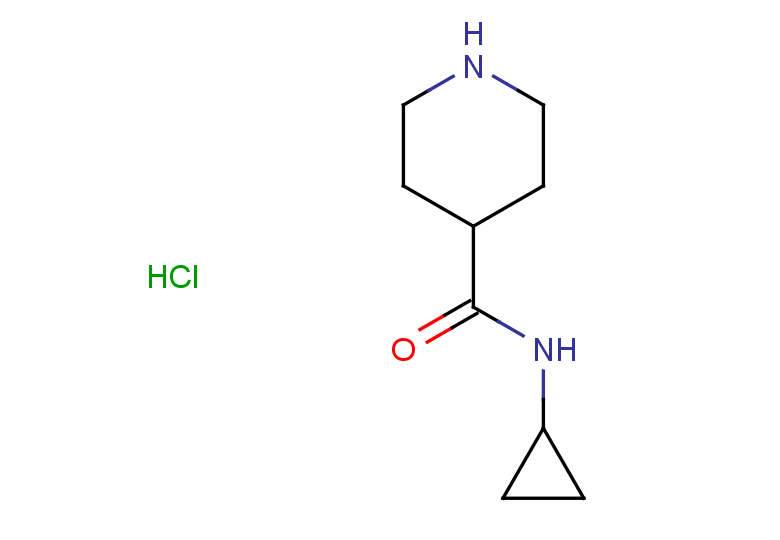 N-CYCLOPROPYLPIPERIDINE-4-CARBOXAMIDE HYDROCHLORIDE